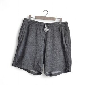 Old Navy Men’s L Active Shorts with Drawsting Waist Gray Cotton Gym Comfy Pocket